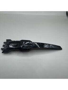 Oakley Oil Rig II Polished Black W/Silver Ghost Text OEM Right Replacement Arms